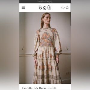 Never worn Sea- NY Fiorella Dress